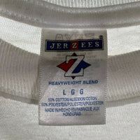 Yorkshire Terrier ヨークシャーテリア プリントTシャツ ホワイト アニマル Size L 福生店