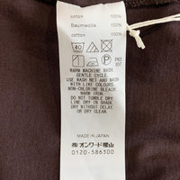 ATON エイトン SUVIN 60/2 PERFECT S/S T-SHIRT スビンコットン パーフェクト Tシャツ バーガンディ 7062247 Size 48 福生店