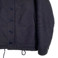 HOUSTON ヒューストン N-1デッキジャケット ネイビー タイトモデル 5N-1X Size 38 福生店