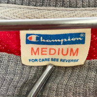 Champion チャンピオン 70's バータグ 前V 目無し スウェットトレーナー レッド×グレー sizeM 瑞穂店