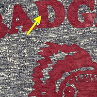 Cushman クッシュマン BADGER BAND リンガーTシャツ グレー ネイビー Size M 福生店