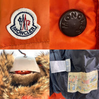 MONCLER モンクレール BULGARIE ブルガリ ダウンジャケット オレンジ size2 瑞穂店