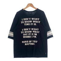 glamb グラム Tramp CS プリントTシャツ 5分袖 ブラック GB16WT/CS17 Size 3 福生店