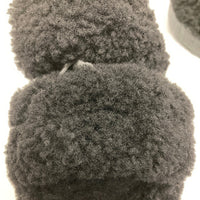 UGG アグ 1120876 オー フラッフィータ サンダル ブラック size23cm 瑞穂店