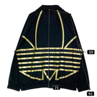 adidas アディダス FS7323 REF MET TT ジャージ トラックジャケット ブラック size2XO 瑞穂店