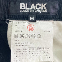 BLACK COMME des GARCONS ブラックコムデギャルソン 1O-P021 AD2014 サルエルパンツ ブラック sizeM 瑞穂店