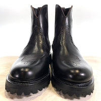 One Trick Pony ワントリックポニー Western side gore boots ウエスタン サイドゴアブーツ ブラック ホースバット OTP-24AW-AC0004 Size 9 (27cm) 福生店