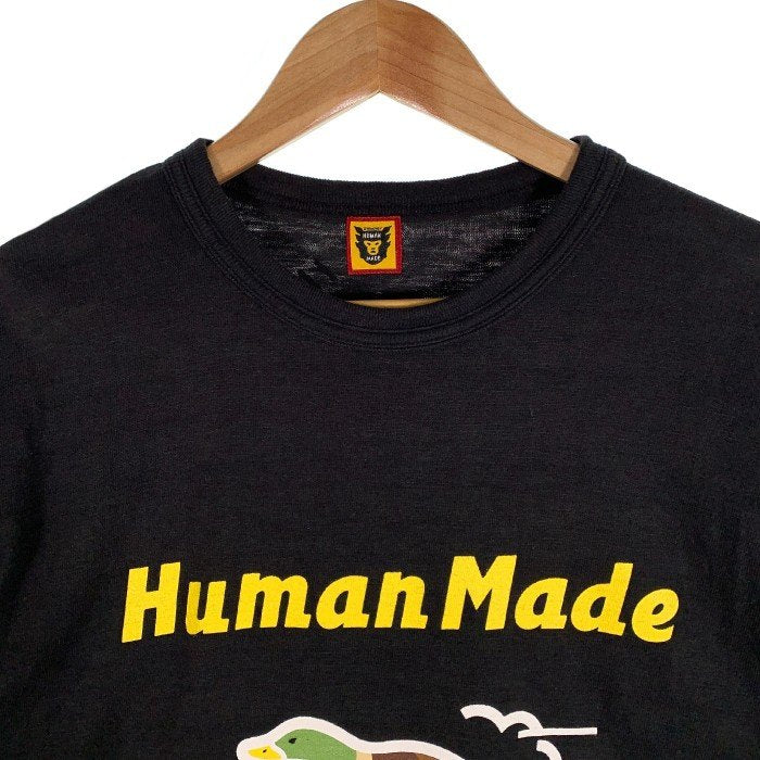 HUMAN MADE ヒューマンメイド フライングダック プリントTシャツ ブラック Size 2XL 福生店