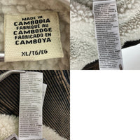 LEVI'S リーバイス PC9-A5784-0012 コーデュロイシェルパトラッカージャケット ブラック sizeXL※全体的に焼けあり 瑞穂店