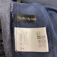 TSURU By MARIKO OIKAWA ツルバイマリコオイカワ ギャザー イージースカート インディゴ size- 瑞穂店