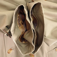 Aquascutum アクアスキュータム イングランド製 コットン×ポリ チェックライナー付き トレンチコート ベージュ size40 瑞穂店