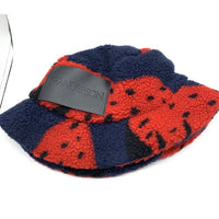 JW ANDERSON ジェイダブリューアンダーソン 22SS ASYMMETRIC BUCKET HAT ボアフリースバケットハット レッド ネイビー AC0175 PG0752 Size 60 福生店