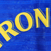 NIKE ナイキ LUFC STRONGBOW ロングスリーブ ゲームシャツ ブルー DRI-FIT Size M 福生店