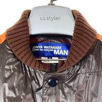 JUNYA WATANABE COMME des GARCONS MAN ジュンヤワタナベ コムデギャルソンマン WD-J046 AD2009 ナイロン 切替 ハンティングジャケット ブラウン sizeS 瑞穂店
