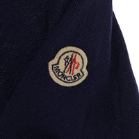 MONCLER モンクレール SHORT SLEEVE POLO SHIRT ショートスリーブ ポロシャツ ネイビー 薄手 Size M 福生店