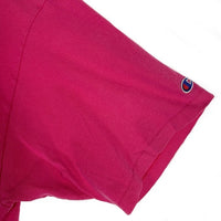 90's Champion チャンピオン ロゴプリント Tシャツ ピンク USA製 Size XL 福生店