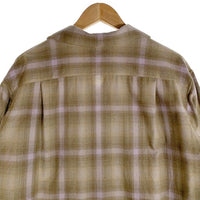 PENDLETON ペンドルトン オープンカラー 長袖 ウールシャツ カーキ 5575-2213 Size L 福生店