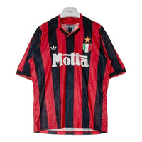 adidas アディダス ACミラン 92-93 ホーム ユニフォーム レッド×ブラック タグ付き sizeL 瑞穂店