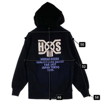 HIDEANDSEEK ハイドアンドシーク BOUNTY HUNTER バウンティーハンター プルオーバー フーディー パーカー ブラック Size M 福生店