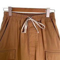 Rick Owens リックオウエンス 21AW GETHSEMANE CARGO LONG PANTS カーゴ ロングパンツ サルエル ハニー RU02A5379-TE Size 46 福生店