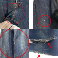 90's Levi's リーバイス s702XX 140周年 復刻 赤耳 ボタン裏J22 デニムパンツ インディゴ Size W33 L36 福生店