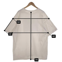 CAPTAINS HELM キャプテンズヘルム CAPTAIN`S FLAG TEE ロゴ刺繡 プリントTシャツ ホワイト CH22-SP-T19 Size XL 福生店