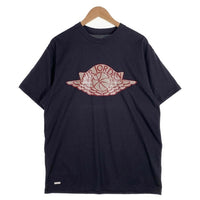 00's NIKE ナイキ AIR JORDAN エアジョーダン ウィングマークプリント Tシャツ スミクロ Size L 福生店