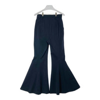 MAISON SPECIAL メゾンスペシャル ストレッチ フレアパンツ ブラック ナイロン 21241465809 Size 36 瑞穂店