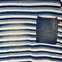 glamb グラム Jade border knit ジェイドボーダーニット ポケットTシャツ GB17SM/KNT05 インディゴ Size 4 瑞穂店