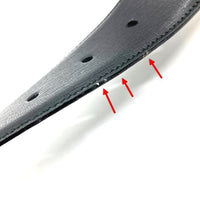 DOLCE&GABBANA ドルチェアンドガッバーナ DGバックル レザーベルト ブラック Size 100cm-40インチ 瑞穂店