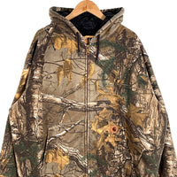 Carhartt カーハート REALTREE リアルツリー ジップアップパーカー カモフラージュ メキシコ製 102276 977 Size 2XL 福生店