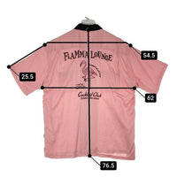 AVIREX アヴィレックス 783-4123015 AVIREX BOWLING SHIRT MIAMI ボウリングシャツ マイアミ ピンク sizeXL 瑞穂店