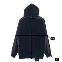 Needles ニードルズ Track Hoody トラックフーディ ベロア プルオーバーパーカー ブラック J0228 Size L 福生店