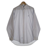 Ralph Lauren ラルフローレン YARMOUTH ボタンダウンチェックシャツ ホワイト Size 16 福生店