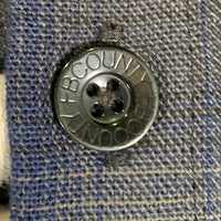 FB County エフビーカウンティー CHECKER SHIRTS オンブレチェックシャツ ネイビー ブラック Size L 福生店