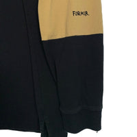 FORMER フォーマー ロングスリーブ ポロシャツ ブラック Size L 福生店