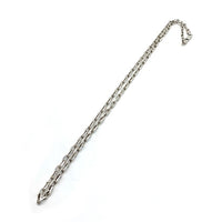 シルバー925 オーバルチェーンネックレス ITALY Size 59cm 福生店