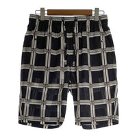 Needles ニードルズ String Cowboy Short R/C Lawn Cloth ストリングカウボーイショーツ レーヨン コットン ショートパンツ ブラック MR181 Size M 福生店