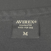 AVIREX アヴィレックス 6123453 FLYER'S TRACK JACKET フライヤーズ トラックジャケット ブラック sizeM 瑞穂店