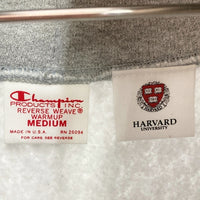 CHAMPION チャンピオン C5-U101 単色タグ 復刻 リバースウィーブ パーカー HARVARD USA製 グレー sizeM 瑞穂店