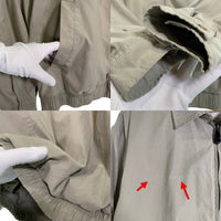 90-00's COVINGTON コヴィントン スウィングトップ ジップアップジャケット ベージュ ポリナイロン Size L 福生店