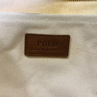 Polo by Ralph Lauren ポロラルフローレン キャンバス トートバッグ ホワイト グリーン ロゴ刺繡 福生店
