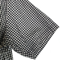 SUPREME シュプリーム 21SS Gingham S/S Shirt ギンガムチェックショートスリーブシャツ 半袖 ブラック ホワイト Size L 福生店