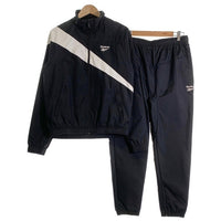 Reebok リーボック セットアップ ナイロン トラックジャケット パンツ ブラック CE4995 Size L 福生店