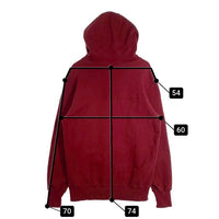 AIME LEON DORE エメレオンドレ ロゴプリント プルオーバーパーカー フーディー バーガンディー Size L 福生店