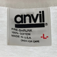 STAR TREK スタートレック anvilボディ USA製 シングルステッチ 25th ANNIVERSARY 91年コピーライト Tシャツ ホワイト sizeL 瑞穂店