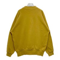 KEBOZ ケボズ ワンポイント刺繍 スウェットトレーナー イエロー sizeL 瑞穂店