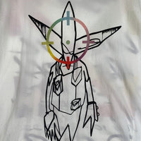 OFF-WHITE オフホワイト 20SS FUTURA フューチュラ Oversized Fit Alien T-Shirt エイリアン グラフィックプリントTシャツ ホワイト OMAA038S20185050 Size M 福生店