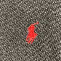 Polo by Ralph Lauren ポロラルフローレン 鹿の子 ロングスリーブ ポロシャツ ブラック Size XXL 福生店
