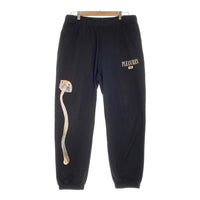 HUF ハフ PLEASURES プレジャーズ プリント スウェットパンツ ブラック Size L 福生店